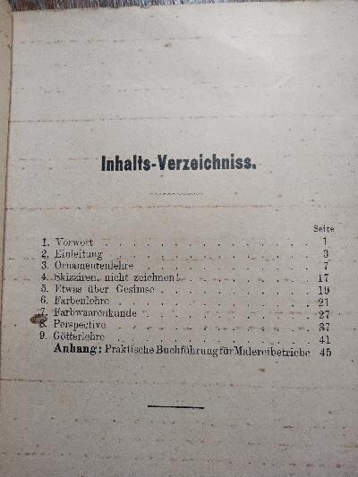 Handbuch für den Dekorationsmaler.  Zum praktischen Gebrauch und als Leitfaden für den theoretischen Unterricht in den Fachschulen - Front Cover