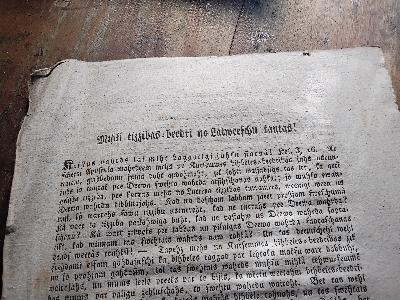 Mihli tizzibas beedri non Latweeschu tautas! - Front Cover