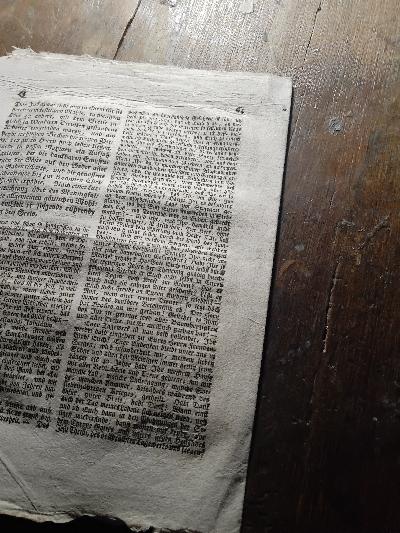 Deutsche Zeitung  4. Stück, den 23sten Januar 1794 - Front Cover