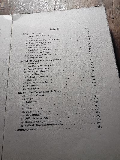 Charakter Einzelmensch und Gruppe - Front Cover