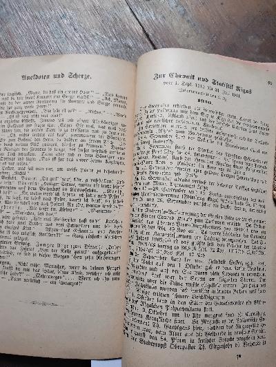 Livländischer Kalender auf das Jahr nach Christi Geburt 1912 welches ein Schaltjahr von 366 Tagen ist - Front Cover