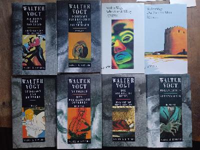Konvolut+von+8+Titeln+vom+Autor+Walter+Vogt%3A+Die+roten+Tiere+von+Tsavo%2C+Schreiben+als+Krankheit+und+Therapie%2C+Vergessen+und+Erinnern%2C+Der+Wiesbadener+Kongress%2C+Die+sibirische+Reise%2C+Melancholie+Schizogorsk%2C+Schock+und+Alltag%2C+Das+Fort+am+Meer
