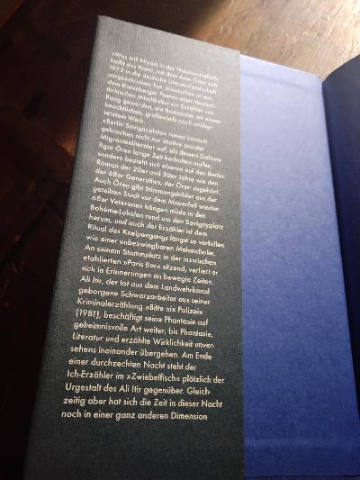 Berlin-Savignyplatz  Roman   Auf der Suche nach der Gegenwart V - Front Cover