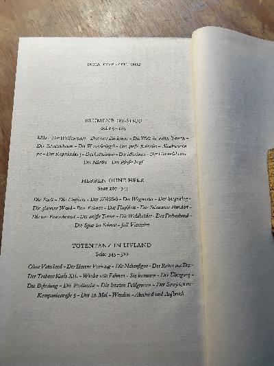 Die baltische Tragödie  Romantrilogie - Front Cover