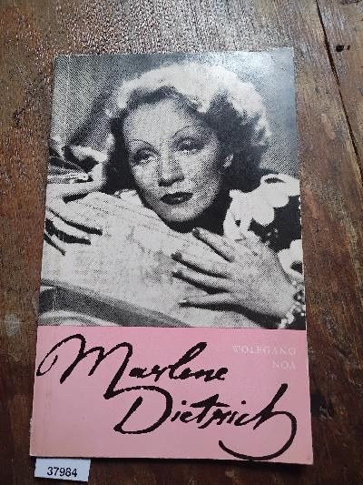 Marlene Dietrich - Front Cover