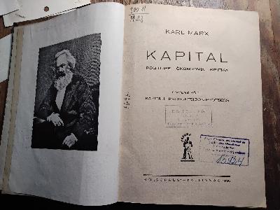 Kapital Poliitilise Ökonoomia Kriitika (Kapital auf estnisch) - Front Cover