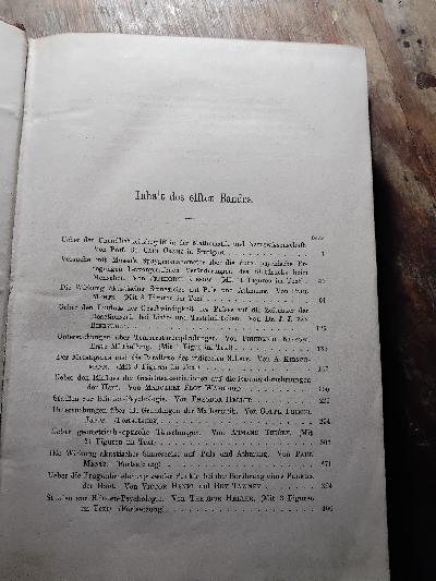 Philosophische Studien   Elfter Band - Front Cover