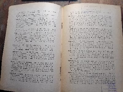 Eesti vabariigi tartu ülikooli ettelugemiste Kava  1923. Aasta II Poolaastal  (Vorlesungsplan an der Universität Tartu der Republik Estland im zweiteten Semester des Jahres 1923) - Front Cover
