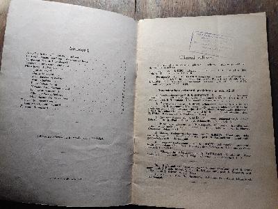 Eesti vabariigi tartu ülikooli Loengute ja Praktiliste Tööde Kava  1933. Aasta II Poolaastal    (Vorlesungs- und Praktikumsplan der Universität Tartu, Republik Estland, Erstes Semester 1933) - Front Cover