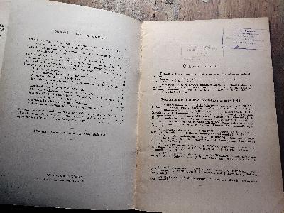 Eesti vabariigi tartu ülikooli Loengute ja Praktiliste Tööde Kava  1937. Aasta I Poolaastal    (Vorlesungs- und Praktikumsplan der Universität Tartu, Republik Estland, Erstes Semester 1937) - Front Cover