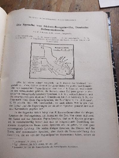 Anthropos Internationale Zeitschrift für Völker und Sprachenkunde  Band VII Heft 1 - Front Cover