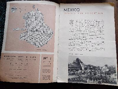 Mexican Art & Life  N. 1 January 1938 - Front Cover