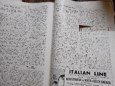 Fairplay:  Weekly Shipping Journal  Vol. CXXIII 2. and 16. June 1932 - Front Cover