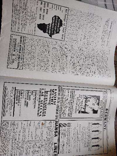 Fairplay:  Weekly Shipping Journal  Vol. CXXIII 2. and 16. June 1932 - Front Cover