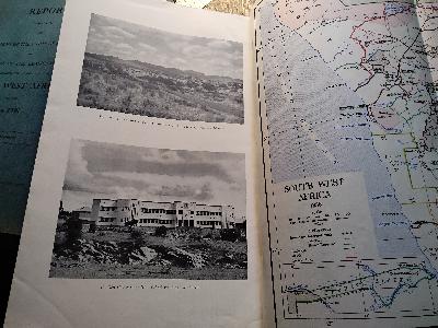 Report presented by the Government of the Union of South Africa  to the  Council  of the League of Nations Council   concerning the Administration of South West Africa for the Year 1939 - Front Cover