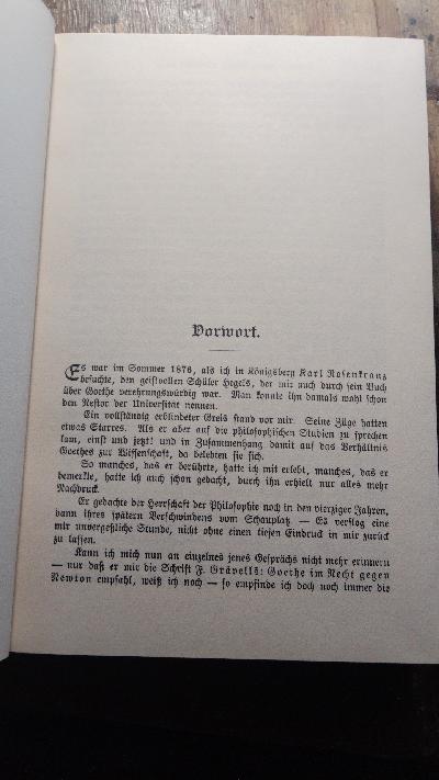 Goethe  Naturwissenschaftliche Schriften  in 5 Bänden - Front Cover