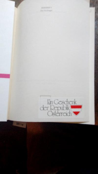 Ilse Aichinger  Dossier 5 - Front Cover