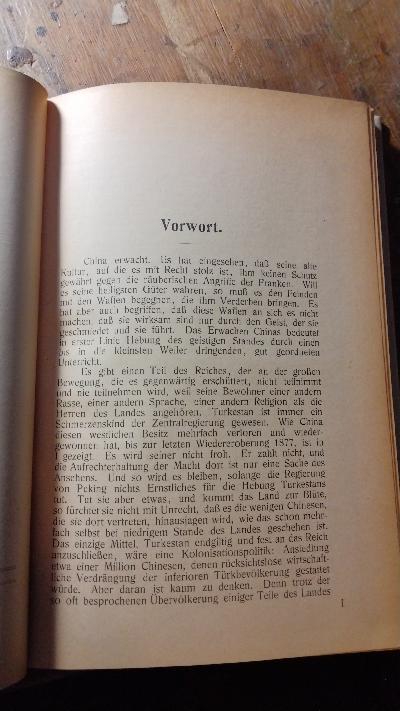 Chinesisch - Turkestan  Geschichte, Verwaltung, Geistesleben und Wirtschaft - Front Cover