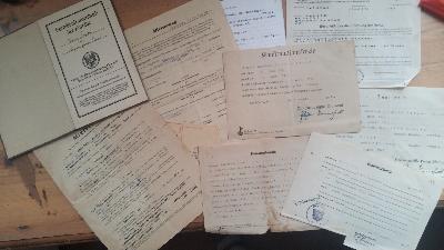 Familienstammbuch der Familie Ernst Sievers und Sigrid geborene Semper - Front Cover