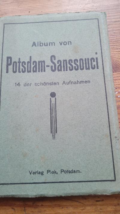 Album von Potsdam - Sanssouci  14 der schönsten Aufnahmen - Front Cover
