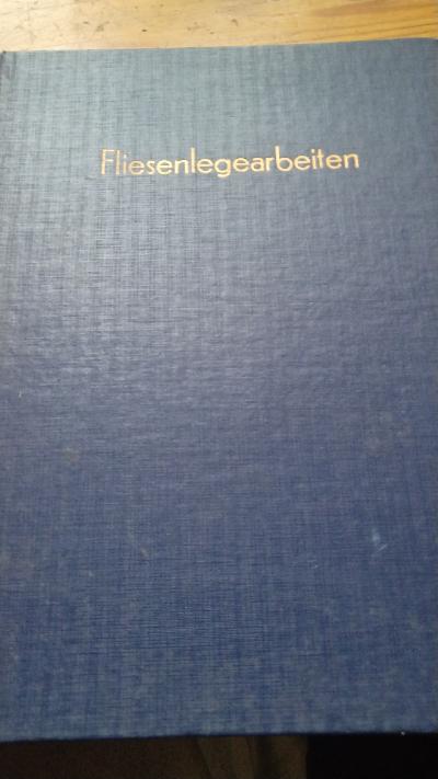 Fliesenlegerarbeiten - Front Cover