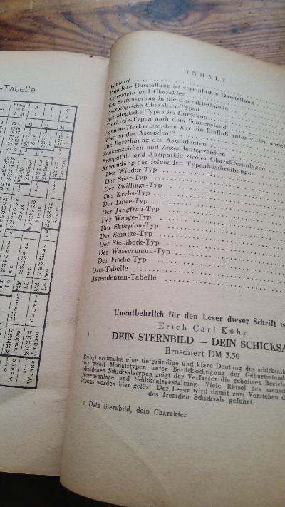 Dein Sternbild  Dein Charakter  Eine astrologische Charakterkunde für jedermann  144 Typenbeschreibungen nach Geburtsmonat und Geburtsstunde - Front Cover