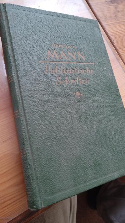 Publizistische Schriften - Front Cover