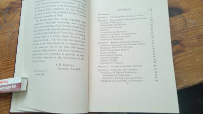 Mineral Valuations of the future - Front Cover