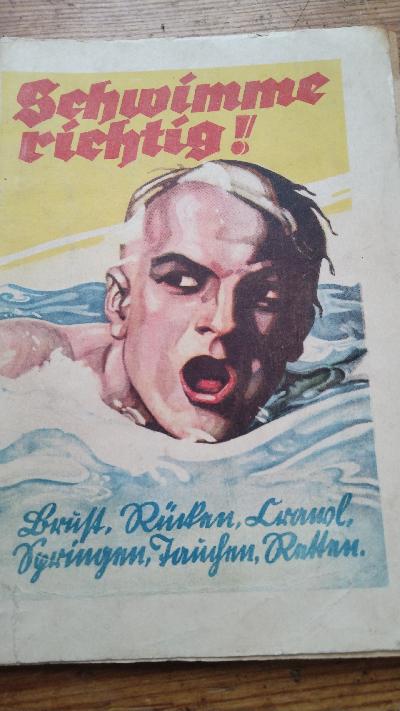 Schwimme richtig! - Front Cover