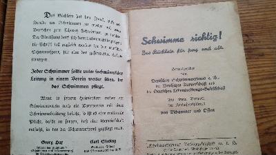 Schwimme richtig! - Front Cover