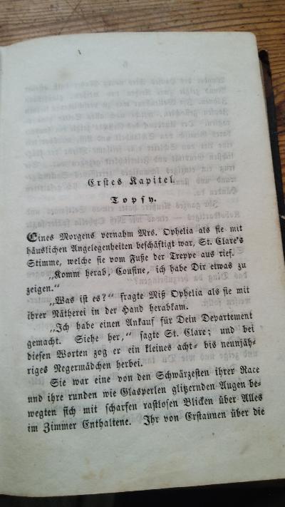 Onkel Tom  oder Negerleben in den nordamerikanischen Sklavenstaaten  (nur Band 3 der deutschen Erstausgabe) - Front Cover