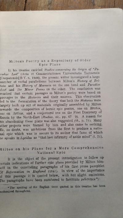 Further Studies concerning the Origin of Paradise Lost  (The Matter of the Armada) - Front Cover