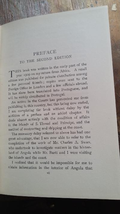 Labour in Portuguese West Africa - Front Cover