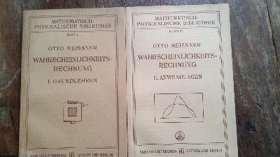 Wahrscheinlichkeitsrechnung 1. Grundlagen  2. Anwendungen  (2 Bände) - Front Cover