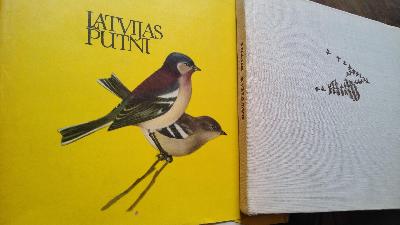 Latvijas Putni   (Vögel Lettlands) - Front Cover