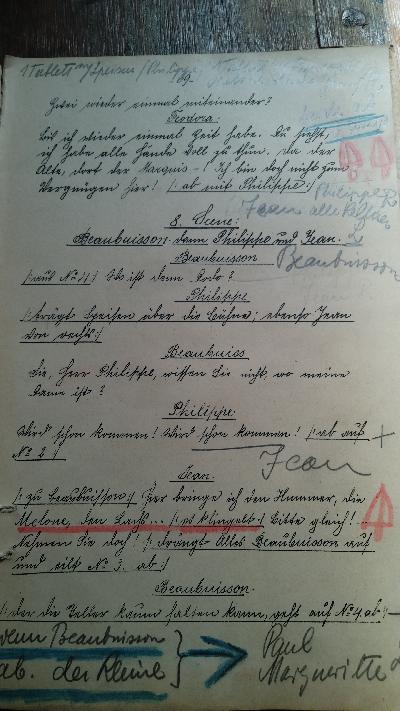 Der Opernball  Operette in 3 Acten  (nach dem Lustspiele: 