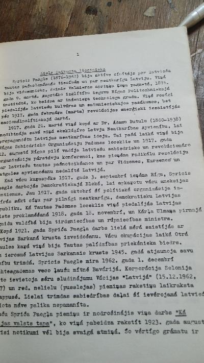 Ka Latvijas valst tapa - Front Cover