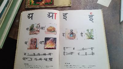 Hindi Sprache  Lehrbuch der Hindu Sprache - Front Cover