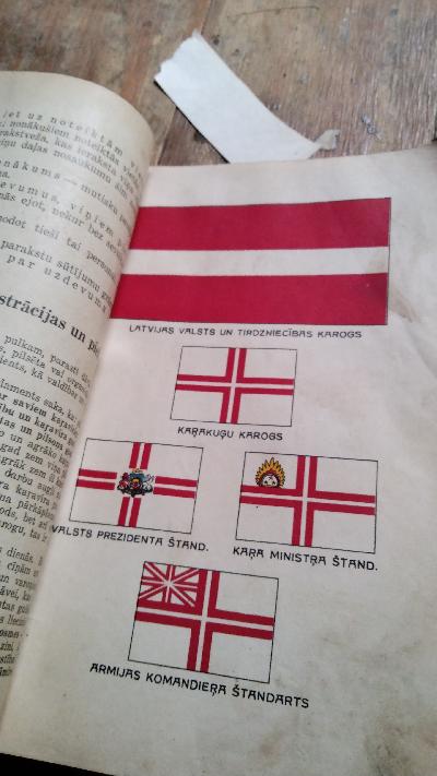 Kareivja Rokas Gramata  (lettisches Kriegerhandbuch) - Front Cover