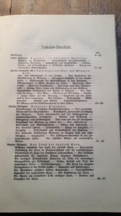 Masuren  Skizzen und Bilder von Land und Leuten - Front Cover