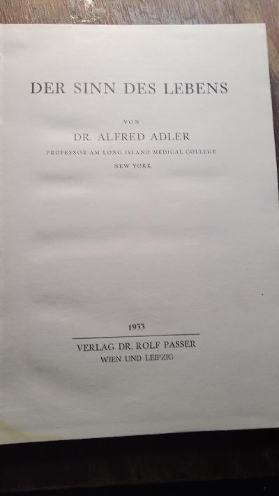 Der Sinn des Lebens - Front Cover
