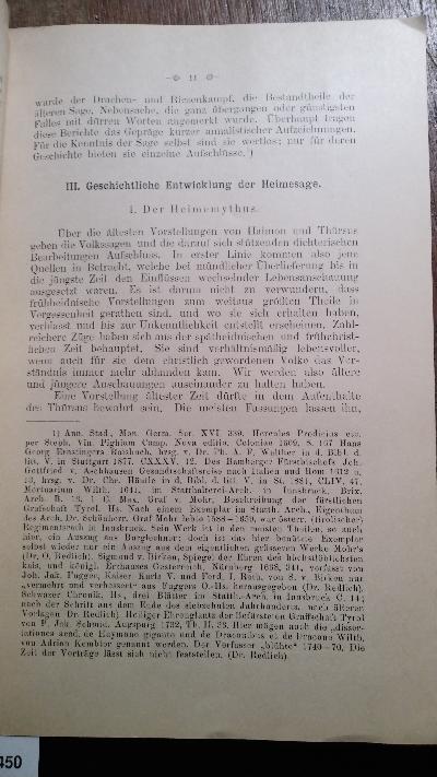 Programm zum XXI. Jahres - Berichte des niederösterreichischen Landes - Real - Ober - Gymnasium Horn    Zur Geschichte der Heimesage - Front Cover