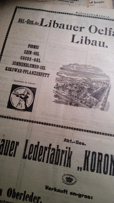 Libausche Zeitung  Werbe - Nummer für das Ostseebad Libau - Front Cover