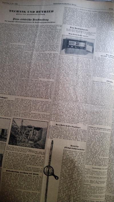 Frankfurter Zeitung   Nr. 331  bis Nr. 390   80. Jahrgang - Front Cover