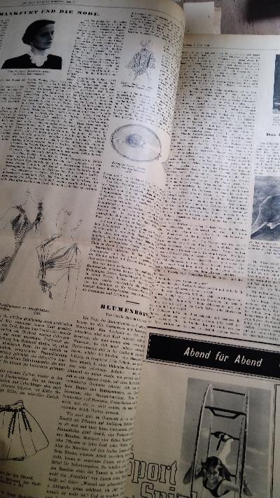 Frankfurter Zeitung   Nr. 331  bis Nr. 390   80. Jahrgang - Front Cover