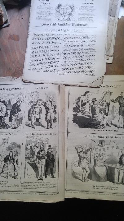 Kladderadatsch. Humoristisch-satyrisches Wochenblatt  Nr. 19,31-33,55,57 - Front Cover