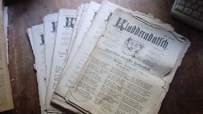 Kladderadatsch. Humoristisch-satyrisches Wochenblatt  Nr.1-3,6-32,34,36,37,39-50,56,59/60  - Front Cover