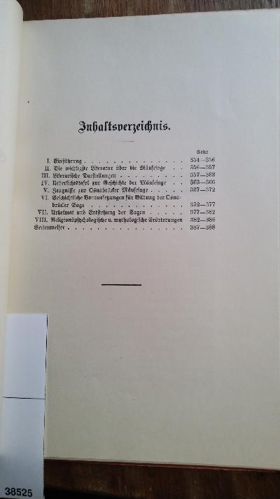 Die verschollene Osnabrücker Mäusesage - Front Cover