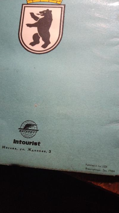 Restaurant Berlin Speisekarte - Front Cover