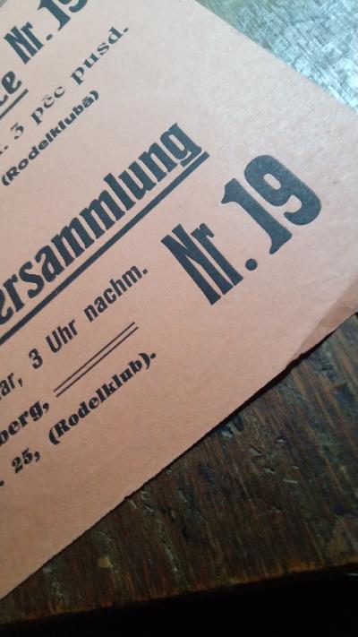Aufruf zur Deutschen Wählerversammlung Sonntag den 22. Februar (1920) Hagensberg (Riga) Kalnzeemsche Str. 25 - Front Cover